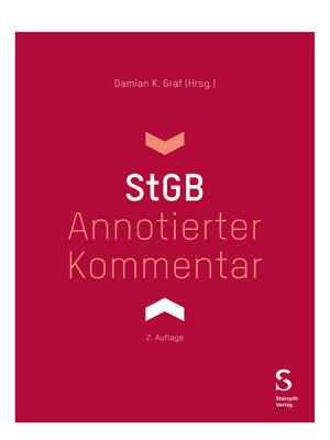 cover image of Annotierter Kommentar StGB